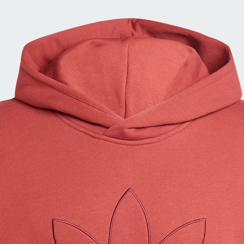 Red Adicolor Outline Trefoil Hoodie