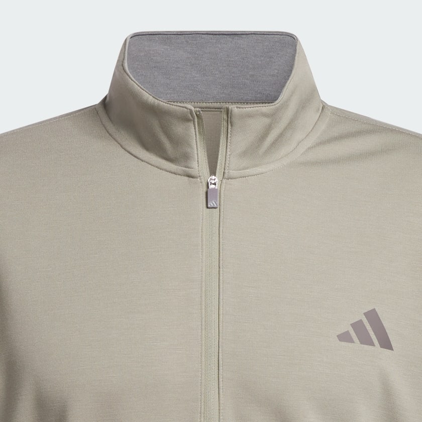 Green Elevated 1/4-Zip Sweatshirt