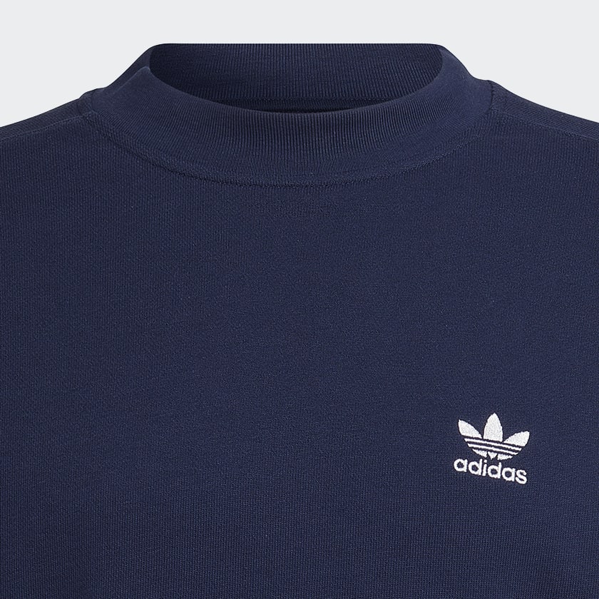 Blau adicolor Classics Lock-Up Trefoil Sweatshirt