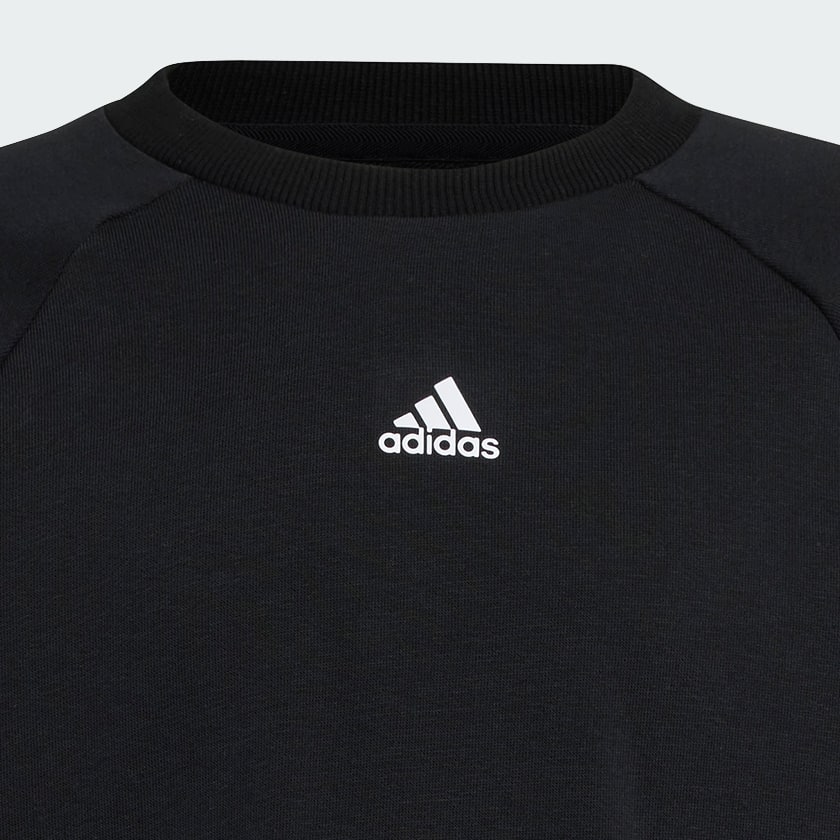 adidas Street Jam Crew Sweatshirt Kids Black Free Shipping with adiClub adidas Canada
