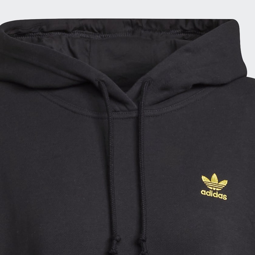 Buzo adidas negro cheap con dorado