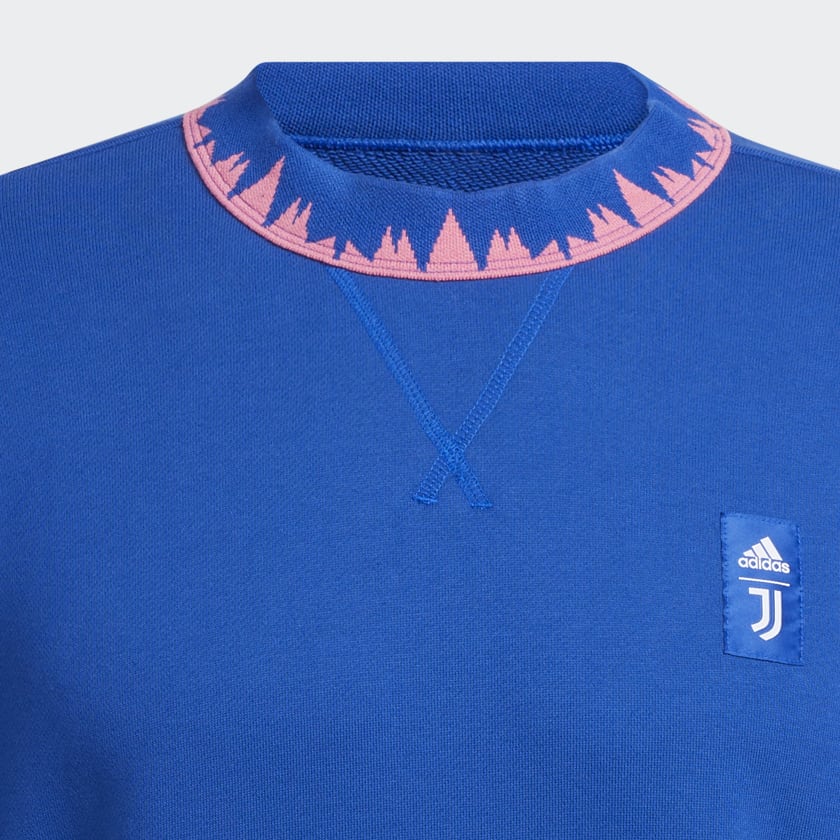 Blue Juventus Lifestyler Crew Sweatshirt