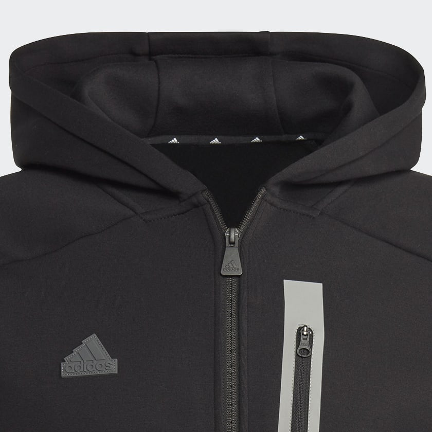 adidas Designed for Gameday Full-Zip Hoodie Black adidas Malaysia