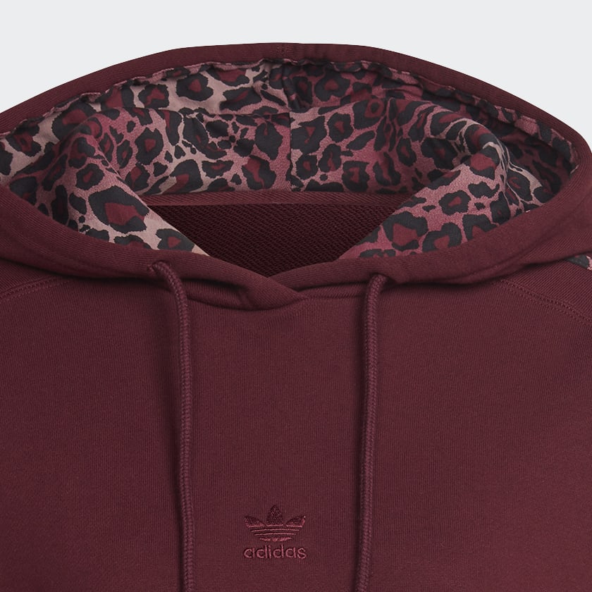 Weinrot Logo Hoodie