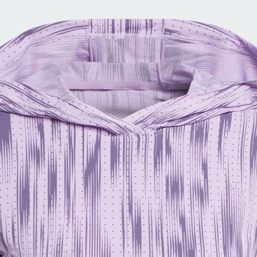 Violeta Sudadera con gorro Ultimate365 Printed