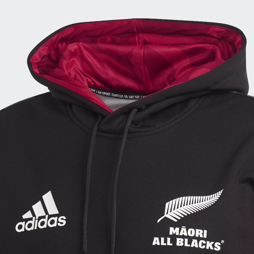 Maori all blacks red hoodie 2025