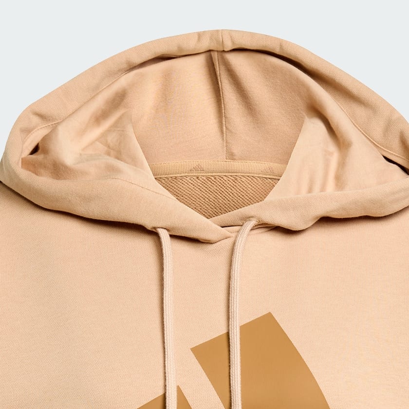 Καφέ Essentials Big Logo French Terry Loose Hoodie