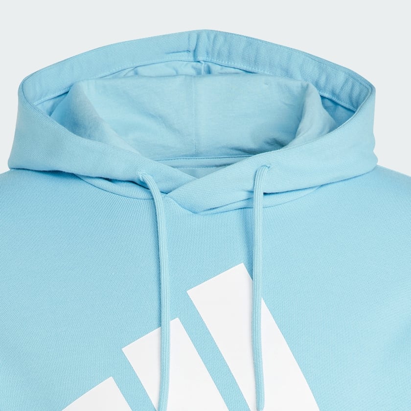 Turquoise Essentials French Terry Big Logo Hoodie