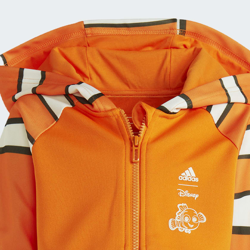 Naranja Chaqueta Deportiva Buscando a Nemo Cierre Frontal