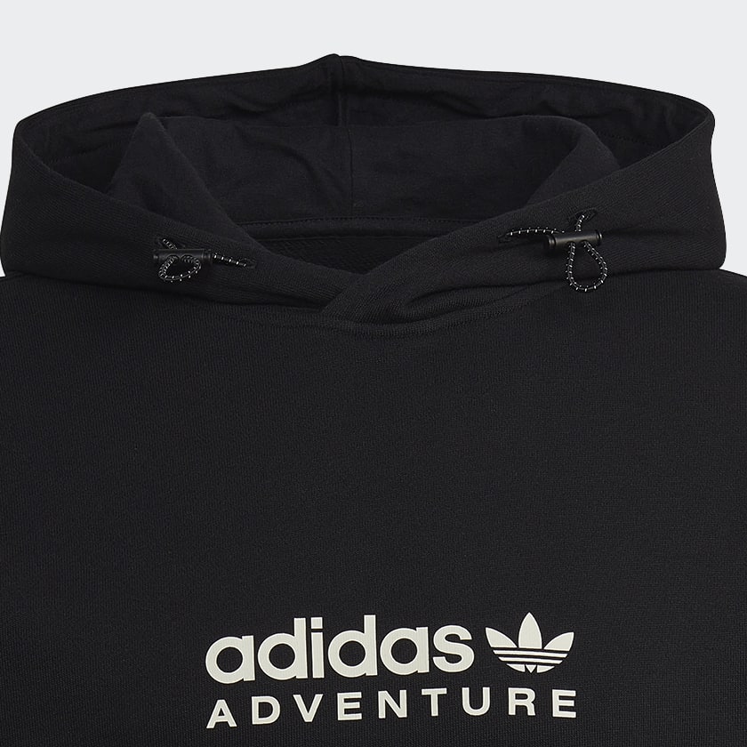 Noir Sweat-shirt à capuche adidas Adventure