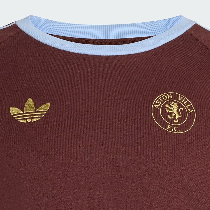 Brun Aston Villa FC Originals Hettegenser