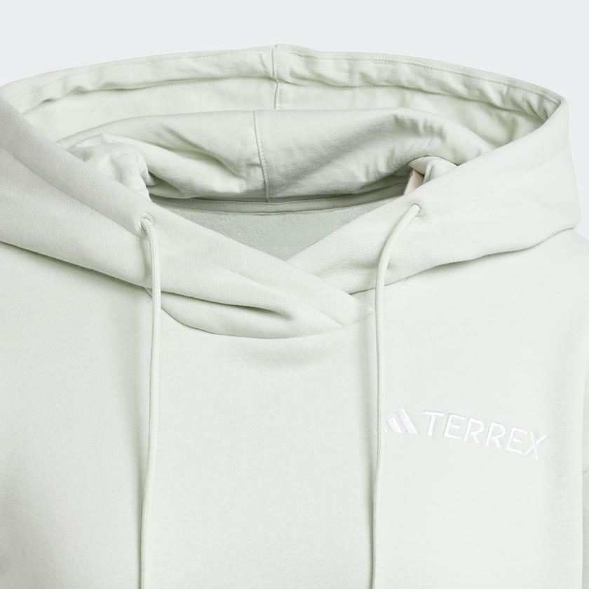 Verde Polera con Capucha Terrex Multi Logo Pequeño
