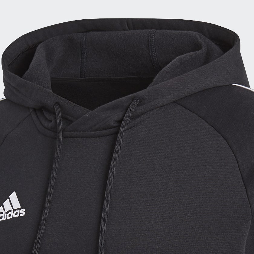 Preto Camisola com Capuz Core 18