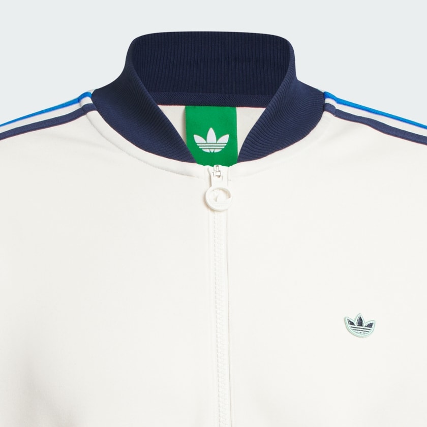 White Originals 3-Stripes 1/4 Zip Sweatshirt