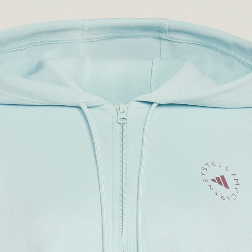Yesil adidas by Stella McCartney Sportswear Kısa Kapüşonlu Üst