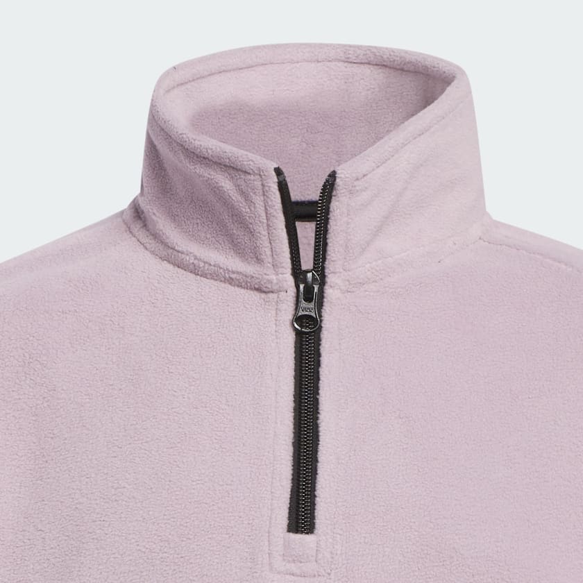 Purple 1/4-Zip Fleece Jacket