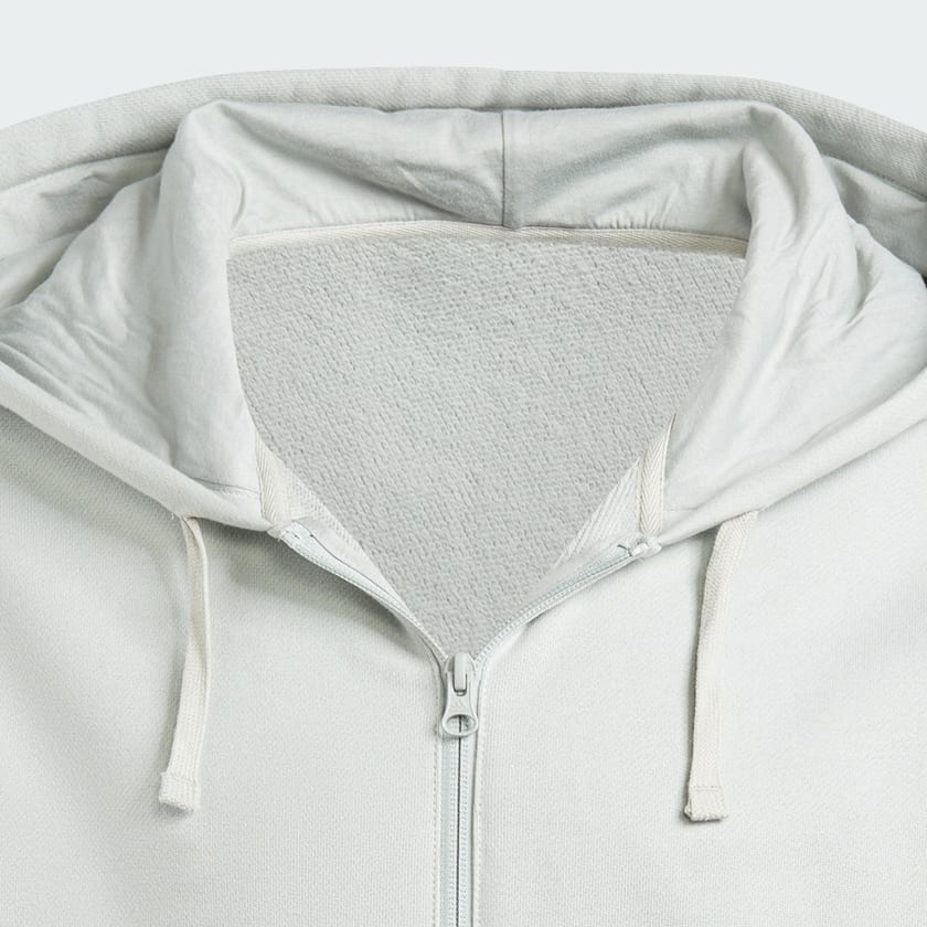 Grey Lounge French Terry Full-Zip Sweatshirt