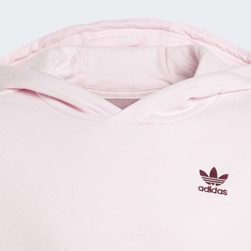 Rose Sweat-shirt à capuche Adicolor
