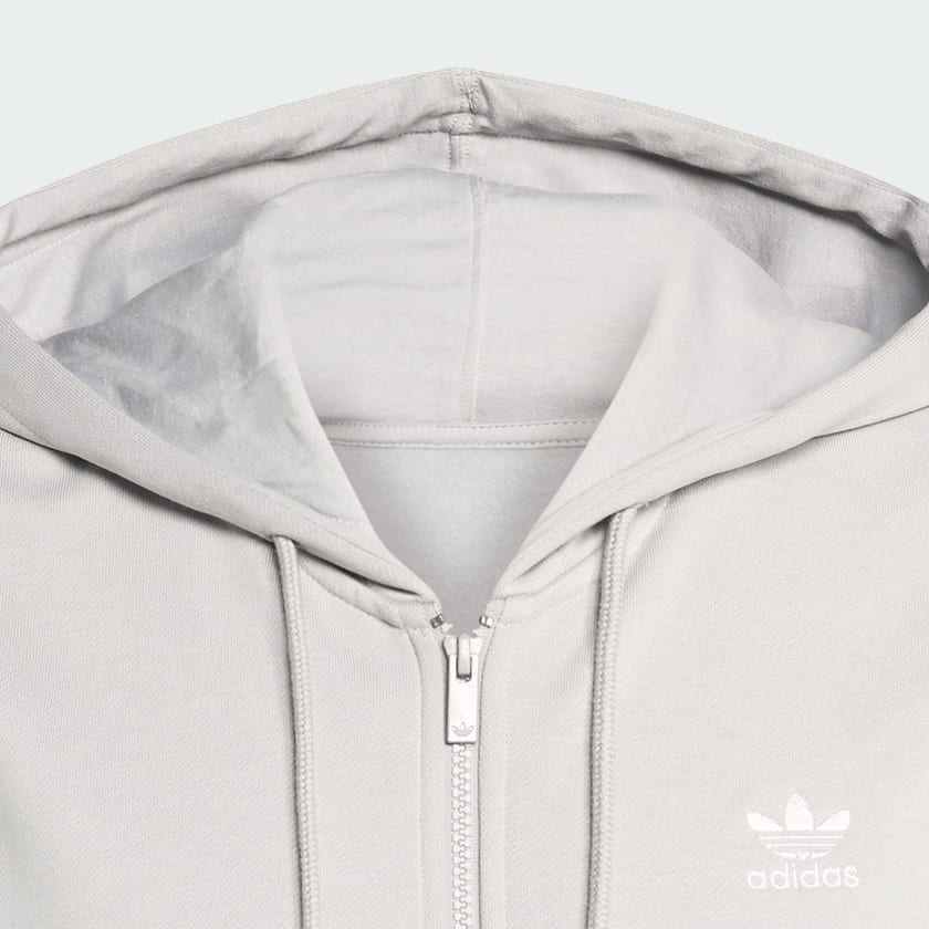 Gris SWEAT-SHIRT À CAPUCHE SANS MANCHES TRÈFLE ESSENTIALS