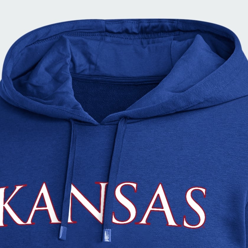 adidas KU Hoodie Blue Free Shipping with adiClub adidas US