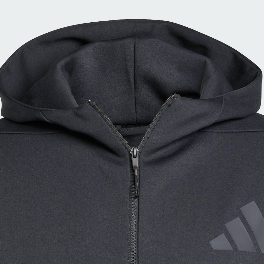 Μαύρο Νέο adidas Z.N.E. Full-Zip Hooded Track Jacket