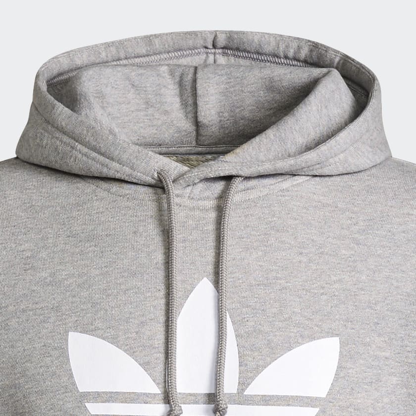 Shop adidas Trefoil Hoodie HK7270 green