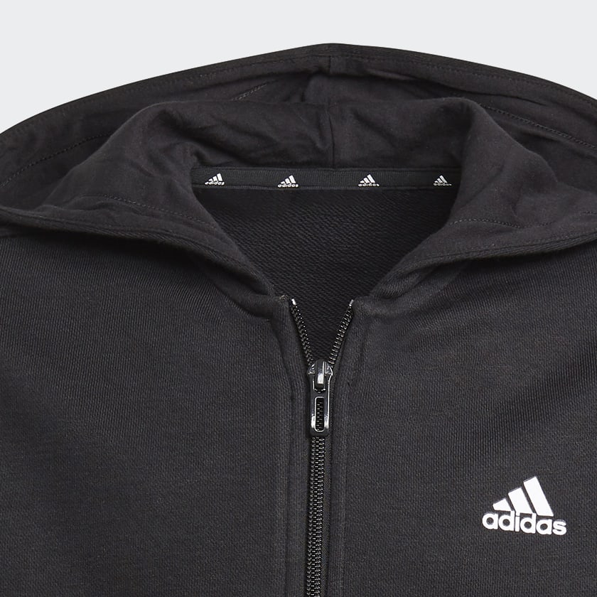 Czerń Essentials Hoodie