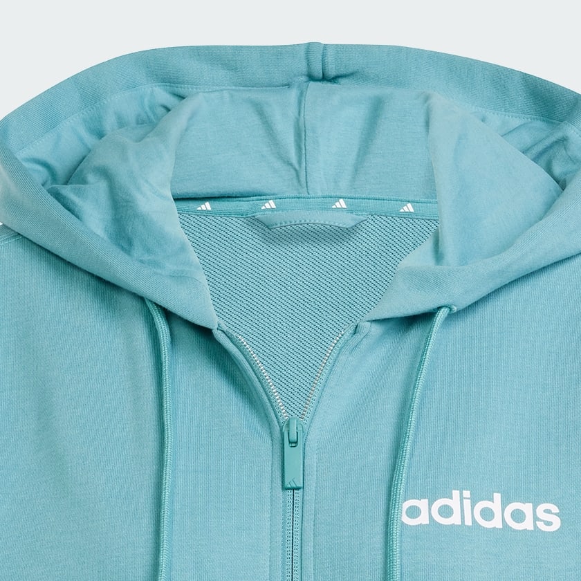 Turkos Essentials Linear Full-Zip French Terry Hoodie