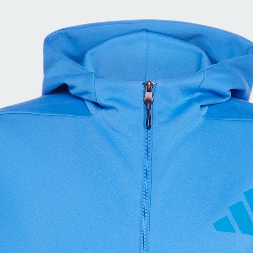 Blue Z.N.E. Full-Zip Hooded Track Jacket