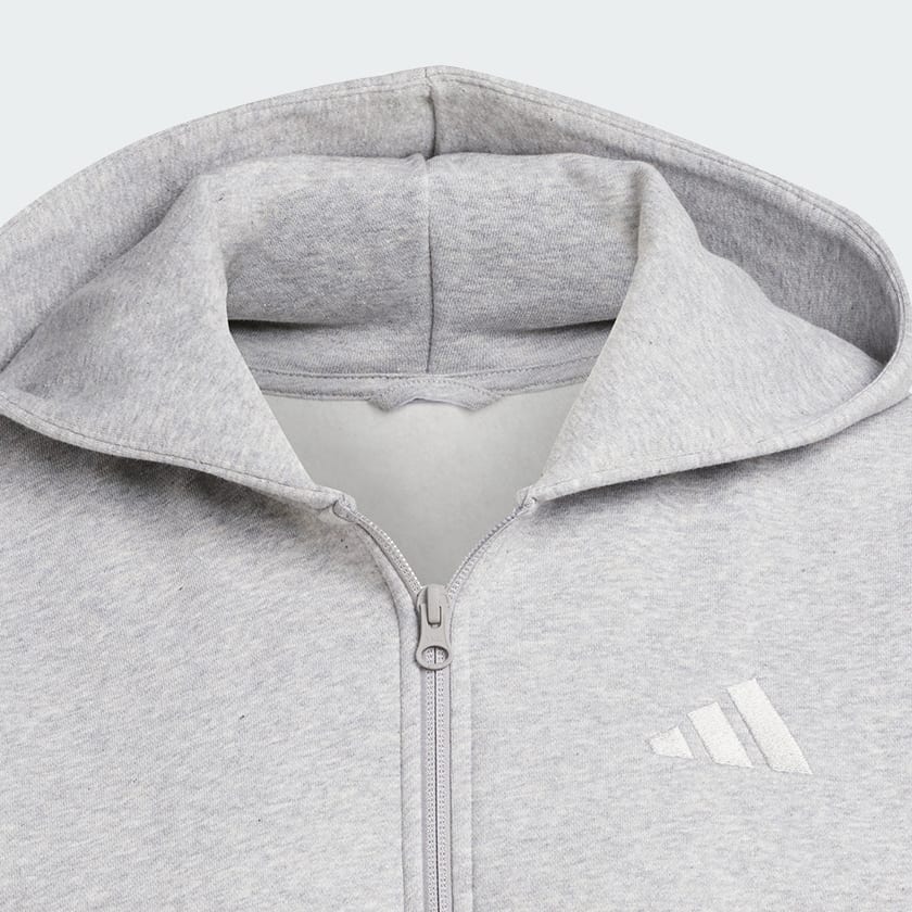 Grey ALL SZN Fleece Full-Zip Hoodie