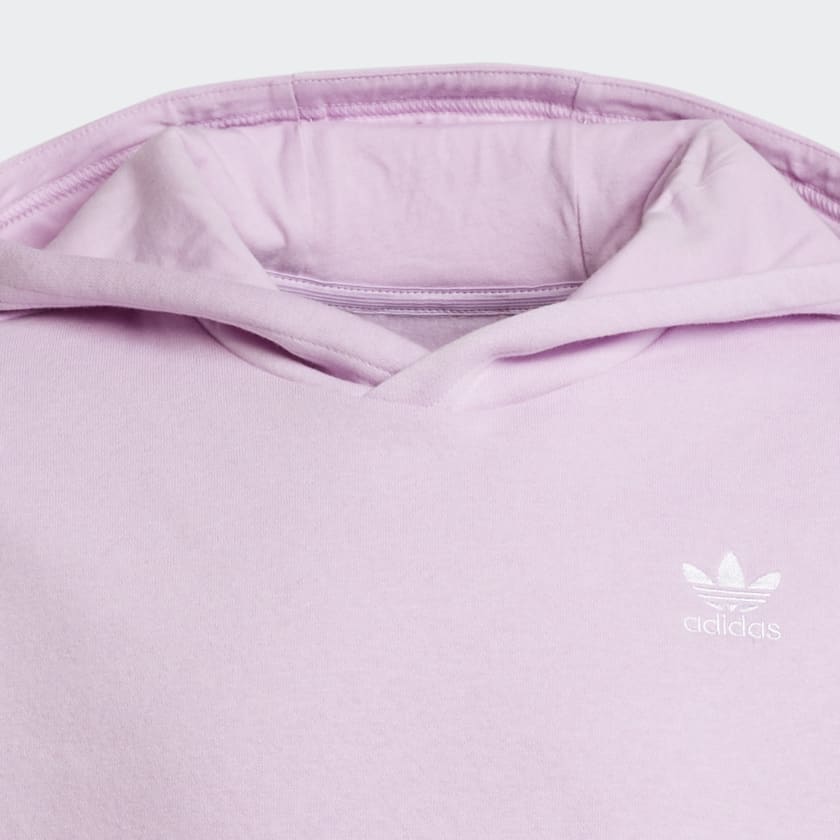 Violeta Sudadera con Gorro Adicolor