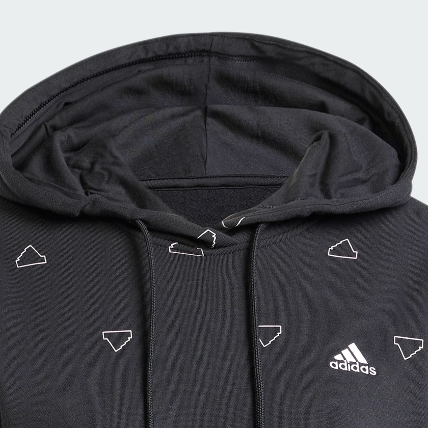 cerná Essentials Monogram Regular Fleece Graphic Hoodie