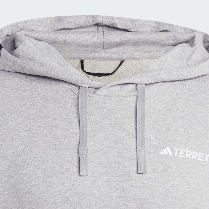 Grau Organiser Logo Hoodie
