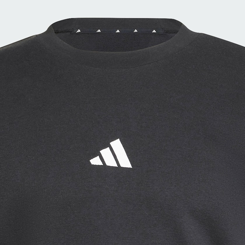 Siyah Essentials 3-Stripes French Terry Sweatshirt