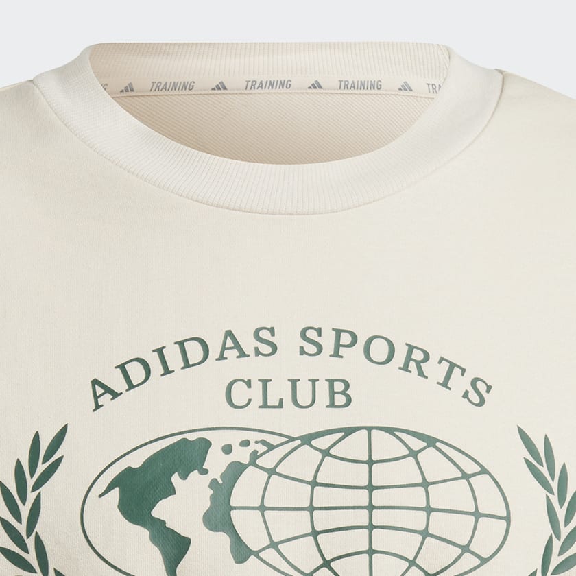 Beige Sweat-shirt Sports Club