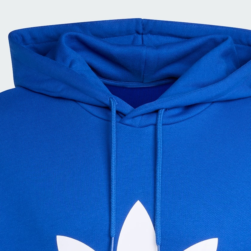 Bleu SWEAT-SHIRT À CAPUCHE TRÈFLE ADICOLOR