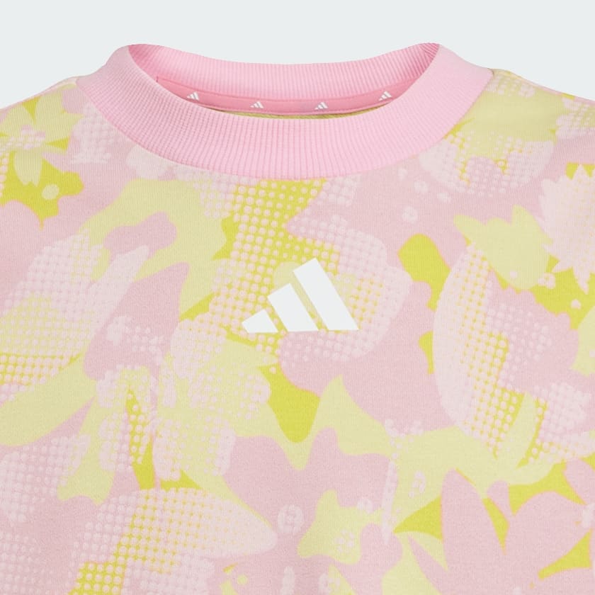 Rosado Polera Season Essentials Flower Niños