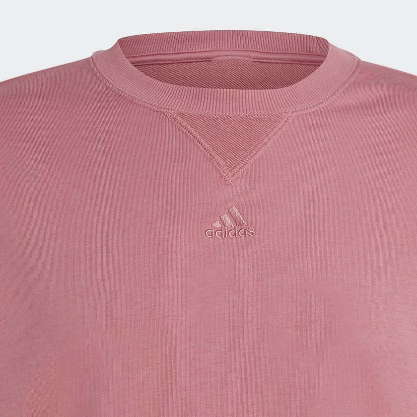Pink ALL SZN 프렌치 테리 스웨트셔츠
