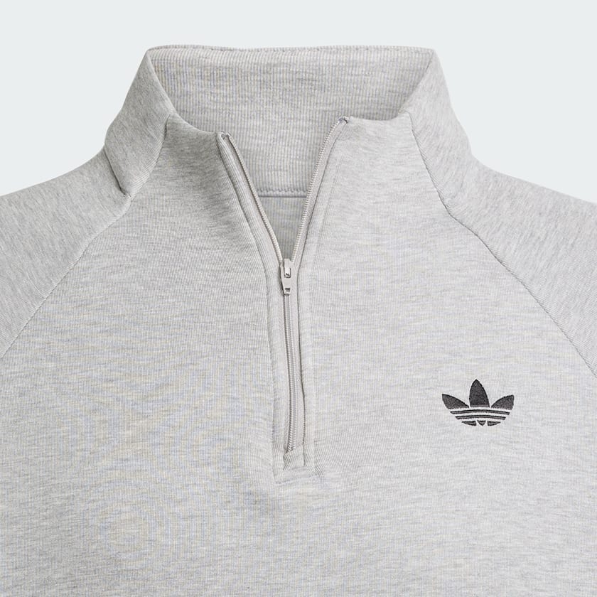 Grau adidas Adicolor Spacer Drill Oberteil