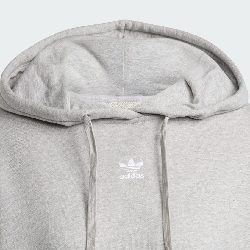Grau Essentials Loose French Terry Hoodie
