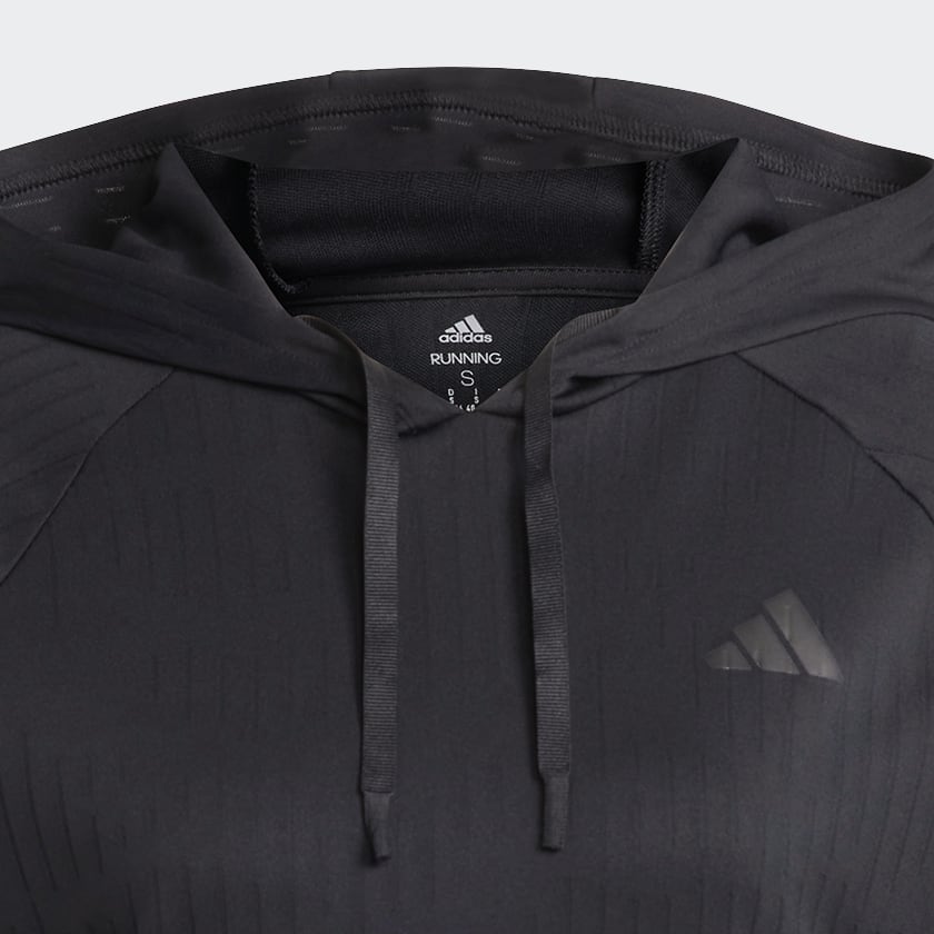 zwart Made to be Remade Running Hoodie