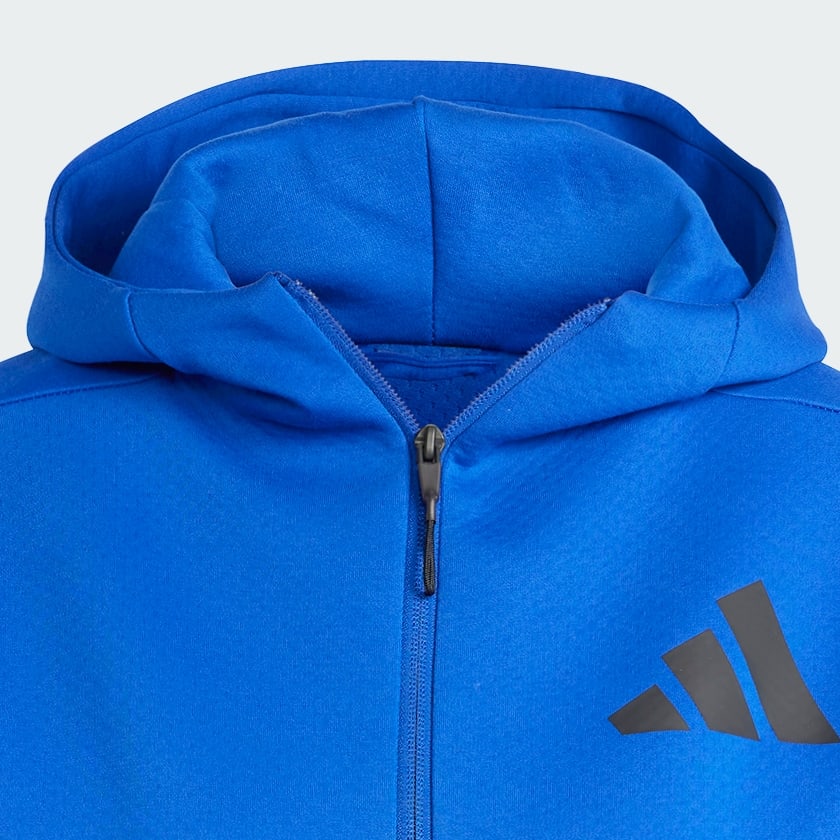 adidas Z.N.E. Full Zip Hoodie Blue Free Shipping with adiClub adidas US