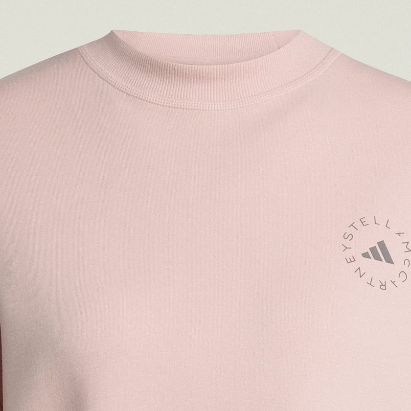 Rose Sweat-shirt ample adidas by Stella McCartney