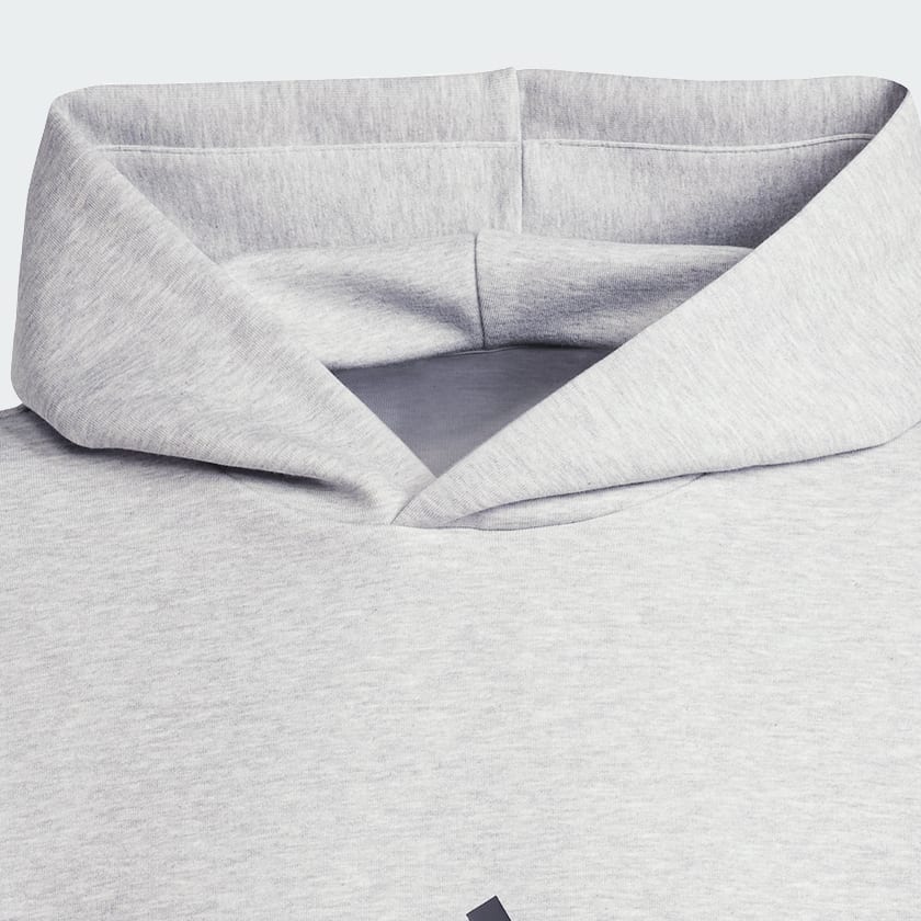 Gris Sweat-shirt à capuche 3 bandes Future Icons