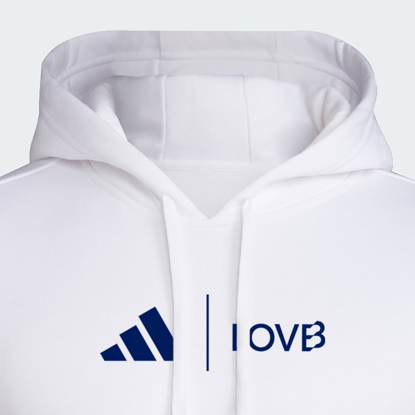 ⭐️新品未使用　ALBOVE イヴパーカー　ホワイト adidas LOVB Hoodie - White | Free Shipping with adiClub | adidas US