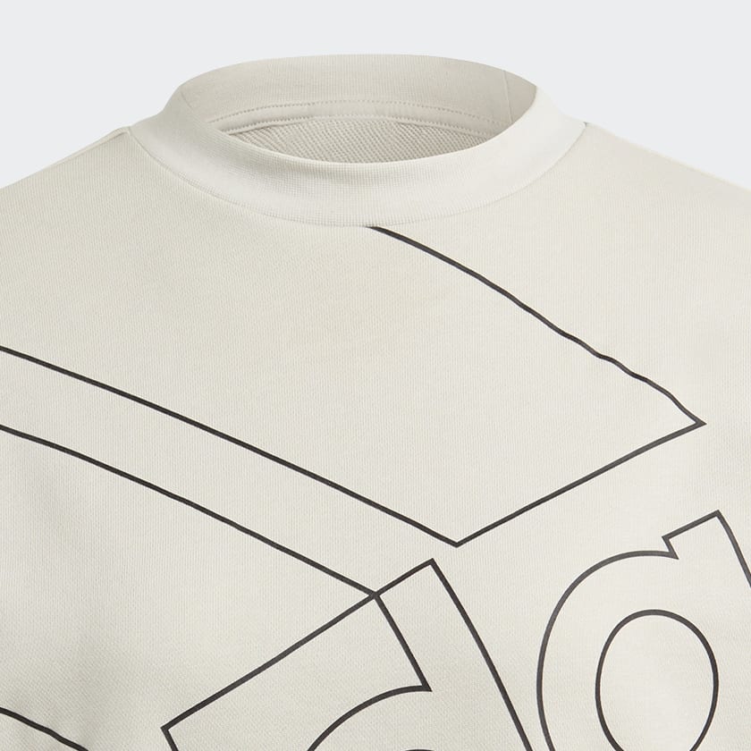 Adidas giant logo sweatshirt outlet