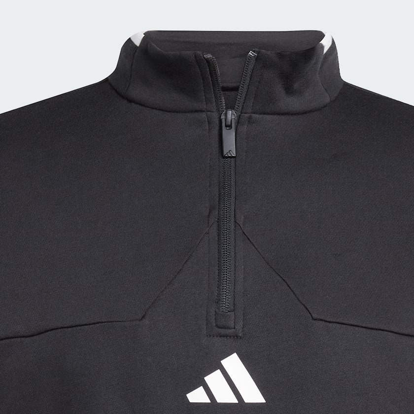 Black House of Tiro Fleece 1/2-Zip Track Top