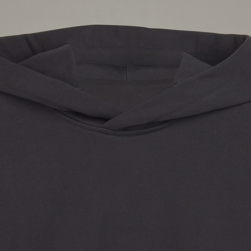 Preto Moletom Capuz Organic Cotton Terry Boxy Y-3