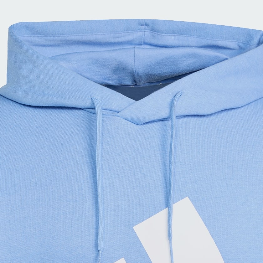 Azul Sudadera de lana con gorro Essentials con logo grande