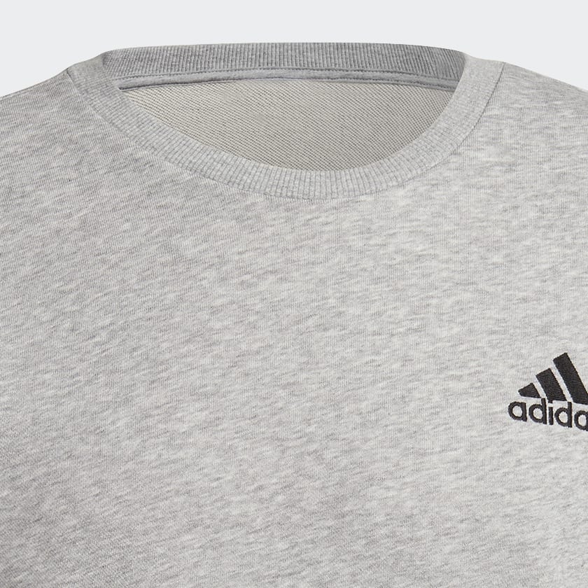 Γκρι Essentials Embroidered Small Logo Sweatshirt